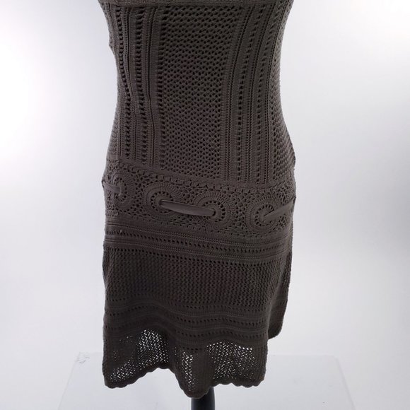 Athleta Brown Knit Dress XS Boho Festival - Picture 8 of 10